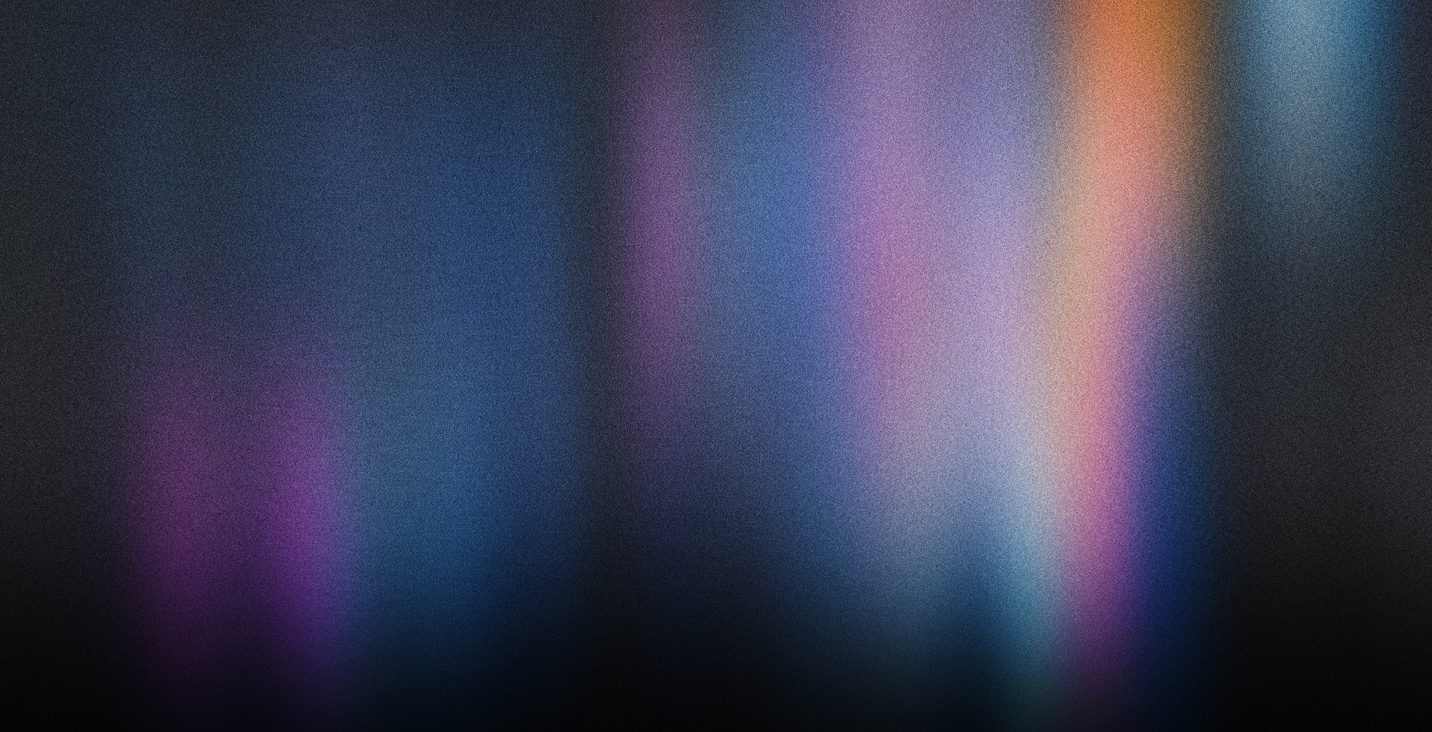 Abstract multicolored gradient with soft blend effect
